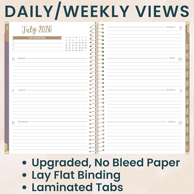 bloom daily planners HARDCOVER Planner 2026-2027 Academic Year 13 Months - Image 2