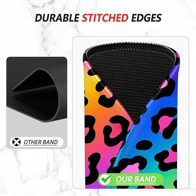 ITNRSIIET Mouse Pad Non-Slip Rubber Base Smooth Surface Stitched Edges - Image 5