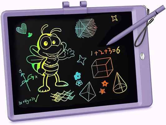 KOKODI LCD Writing Tablet, 10 Inch Colorful Toddler Doodle Board Drawing Tablet by WhereKidsLearnThroughPlay