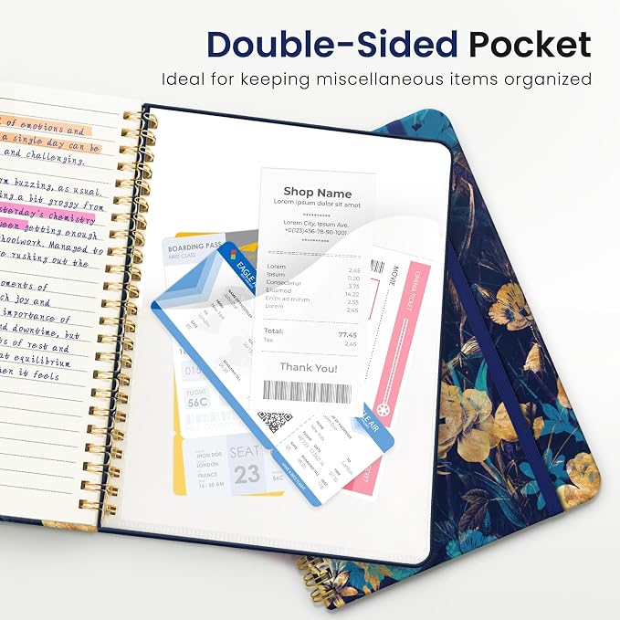 ZOTIA Lined Spiral Journal Notebook - Image 5