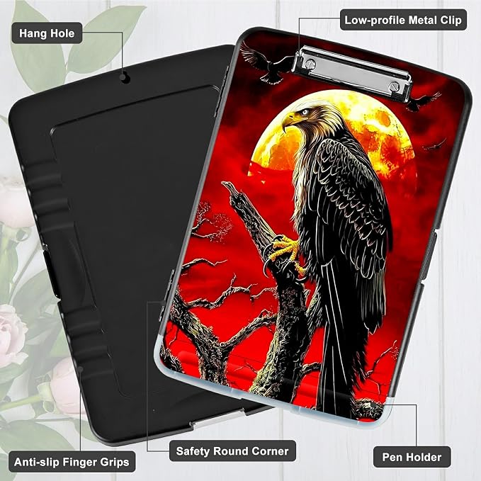 Red Sky Eagle A4 Clipboard - Image 5