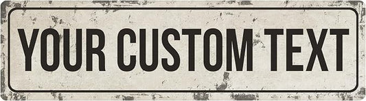 Rustic Custom Metal Sign by TheSignShoppe