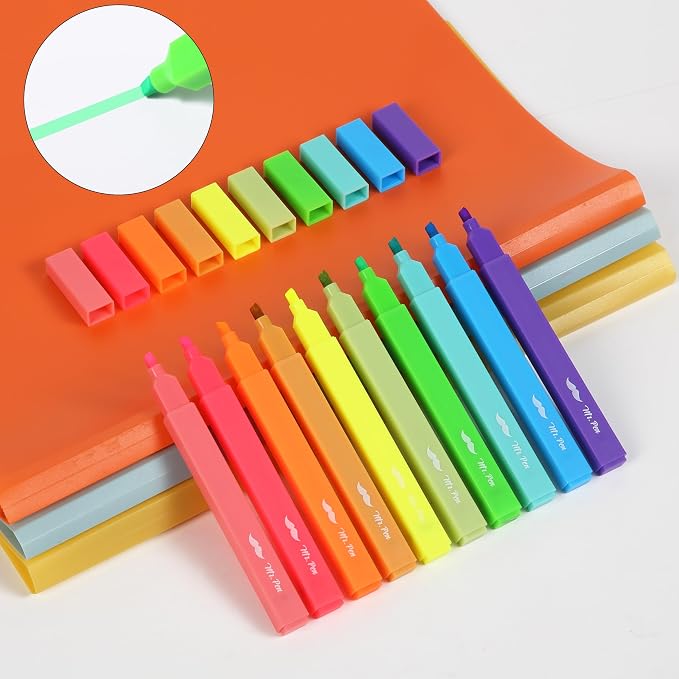 Mr. Pen- Aesthetic Highlighters No Bleed, 10 Pack, Cute Highlighters Assorted - Image 6