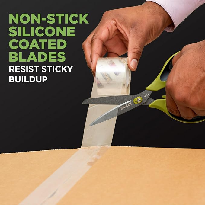 Scotch Non-Stick Unboxing Scissors, Dual-Function Scissors and Boxcutter - Image 5