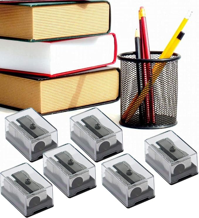 Metal Pencil Sharpeners Aluminum Alloy Handheld Single Hole Manual Sharpener - Image 7