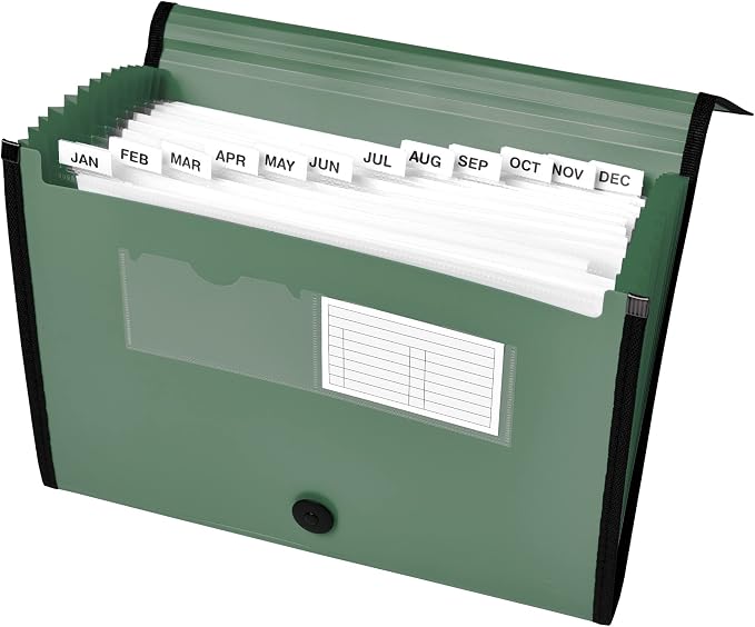 Avery Expanding File Folder Organizer, 13-Pocket Accordion File Organizer - Image 2