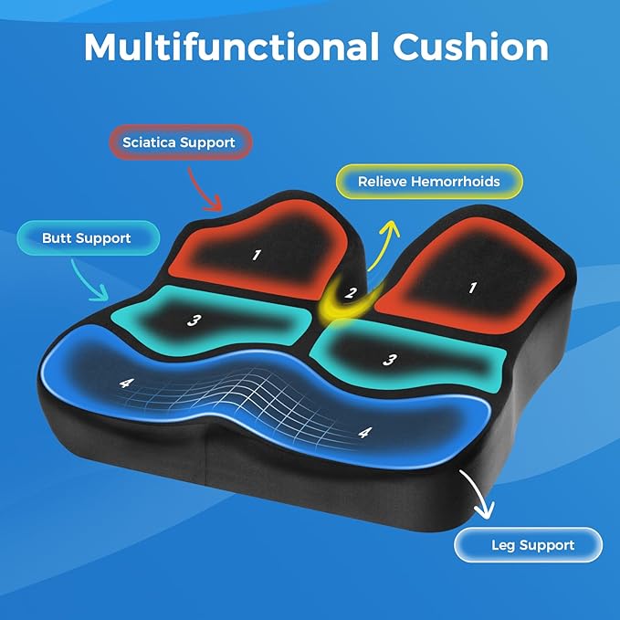 Niceeday Seat Cushion for Office, Car & Wheelchair - Image 3