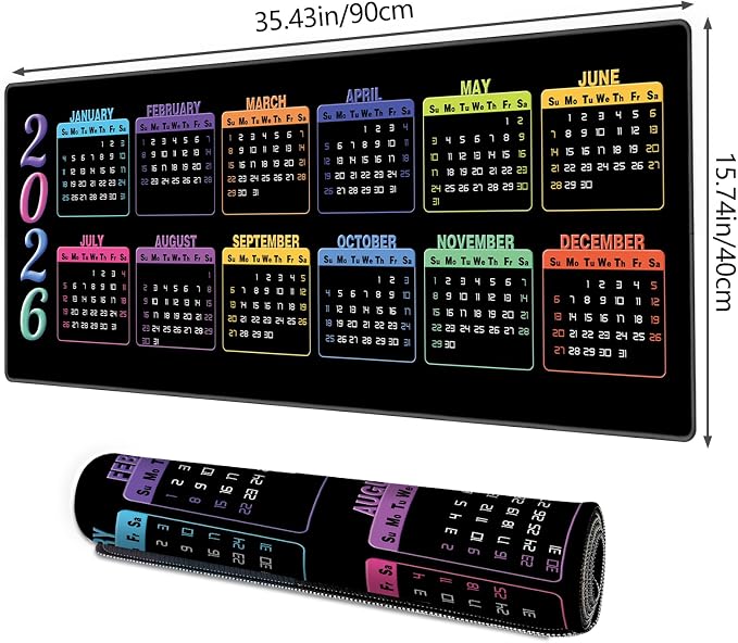 Galdas Gaming Mouse Pad XXL XL Large Long Extended Big Mousepad Non-Slip Rubber - Image 2