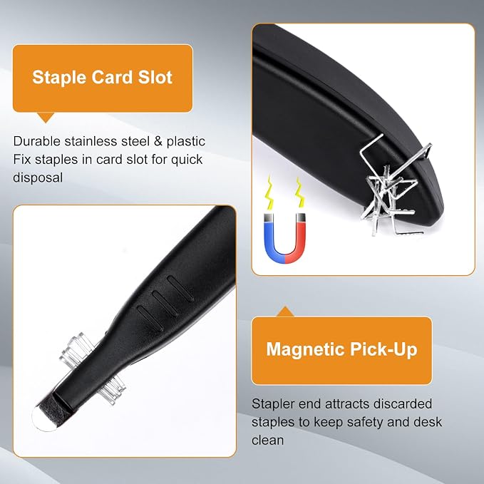 THINKLEARN Magnetic Staple Remover 5 Pack, Pen-Shaped Staple Puller | Magnetic - Image 2