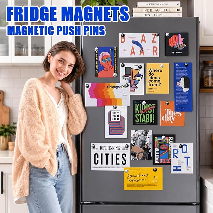 25Pcs Strong Fridge Magnets, Refrigerator Magnets - Image 5