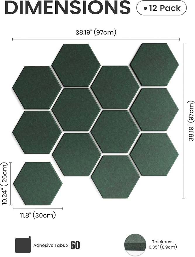 Fluxynara Hexagon Cork Board Alternative - Image 2