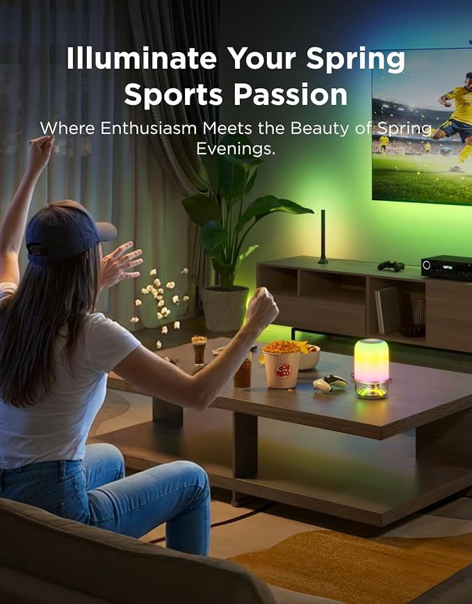 Govee Table Lamp 2 Pro x Sound by JBL, Smart Cordless Table Lamp - Image 2