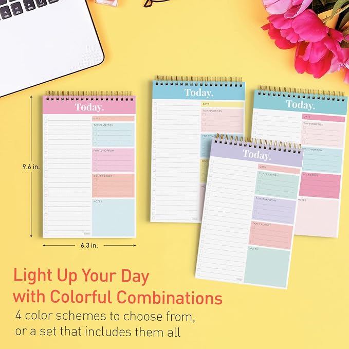 Sweetzer & Orange Daily & Weekly To Do List Notepad – Undated Work Planner & - Image 5