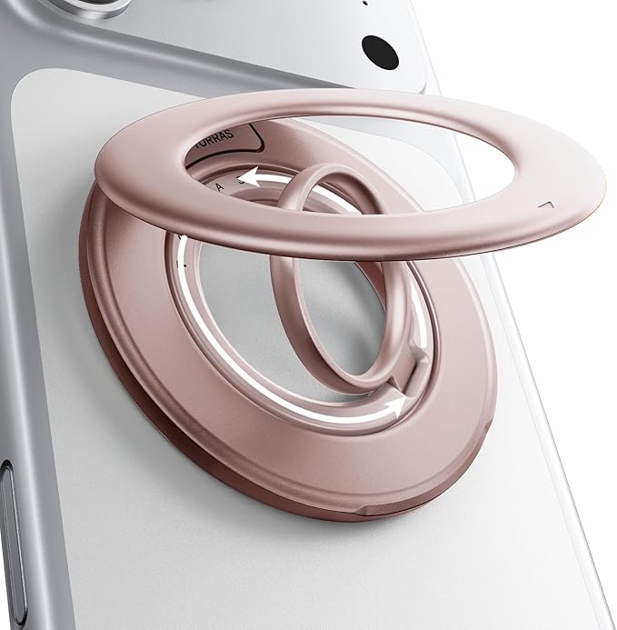 TORRAS 2025 Flagship Magnetic Phone Grip Ring Holder Kickstand Fit by Unknown