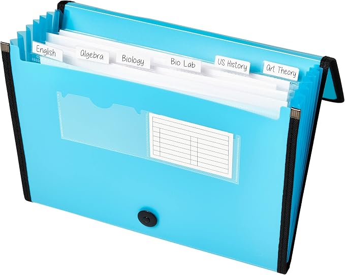 Avery Expanding File Folder Organizer, 7-Pocket Accordion File Organizer - Image 2