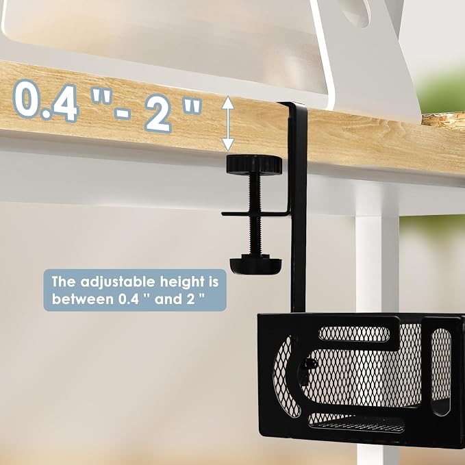 Mzmaxy Cable Management, Metal Cord Organizer - Image 4