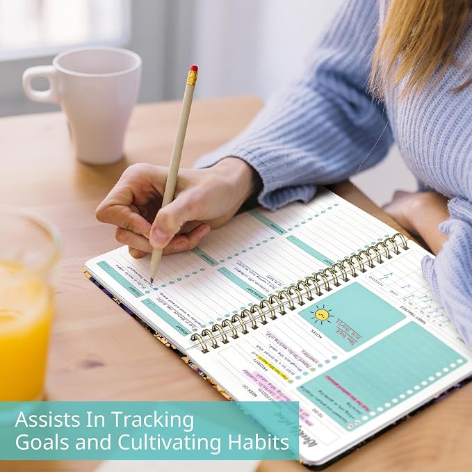 Taja Undated Weekly Planner, Weekly To Do List Notebook - Image 5
