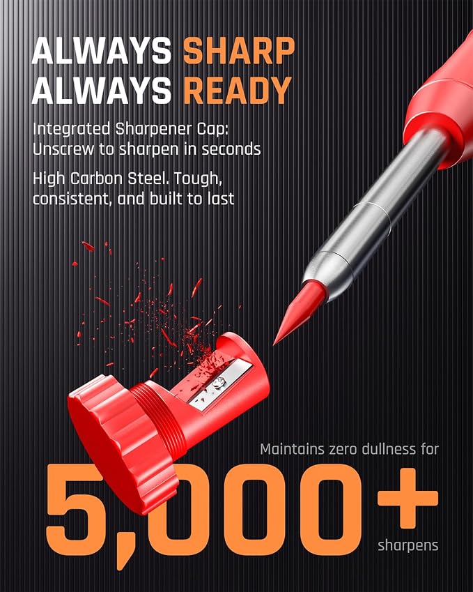 Nicpro 42Pack Carpenter Pencil - Image 3