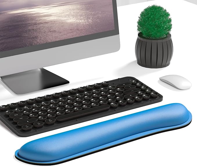 Dapesuom Enlarge Keyboard Wrist Rest, Memory Foam Keyboard Wrist Cushion - Image 2