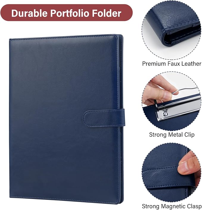 Professional Padfolio, business card holder and document storage - Image 4