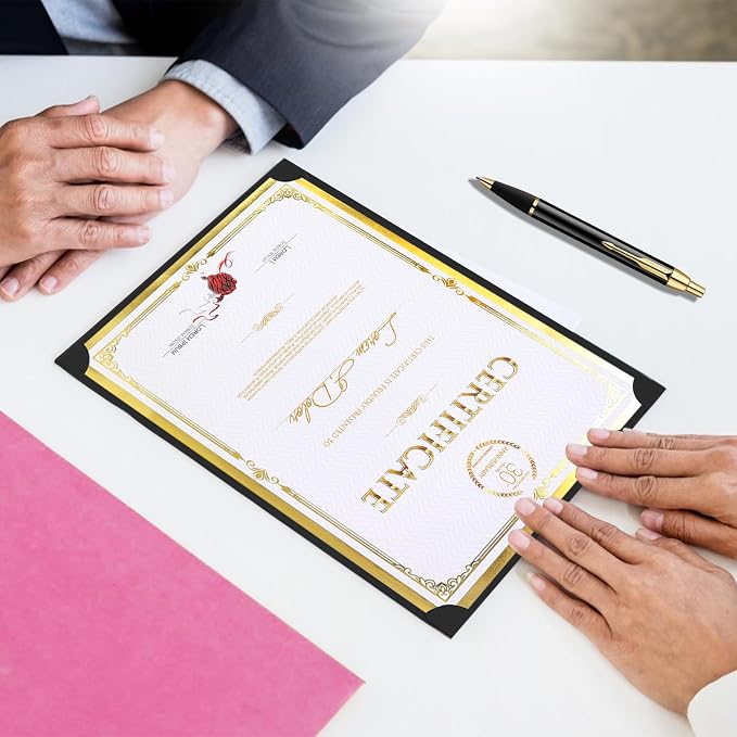 Award Single Sided Certificate Holders, Employee Appreciation, Certifications - Image 5