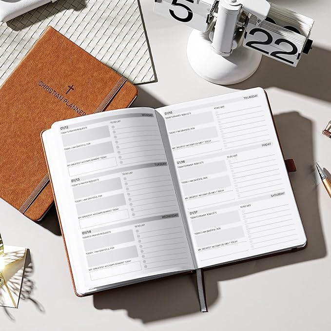 2026 Planner - Christian Planner 2026, JAN. 2026 - DEC. 2026, 5.7" x 8.4" - Image 2