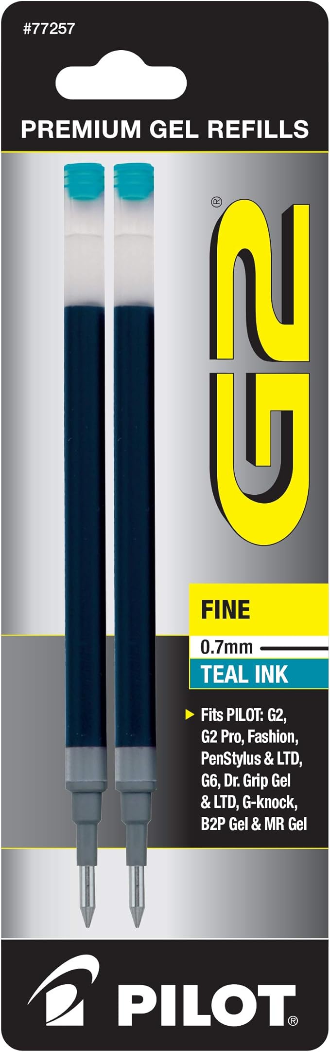 Pilot, G2 Gel Ink Refills, Fine Point 0.7 mm by PilotCorporationofAmerica