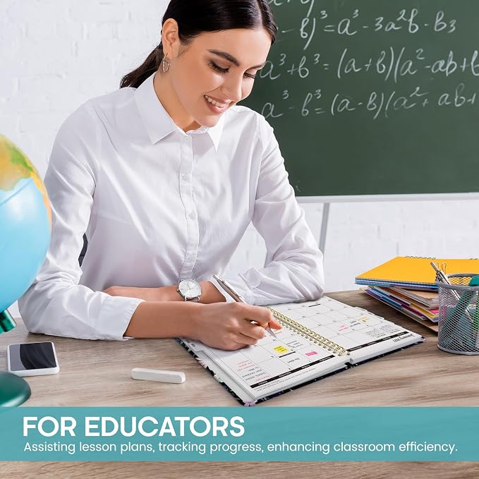 Academic Planner 2026-2027, Weekly and Monthly Calendar Book, July 2026 – June - Image 6