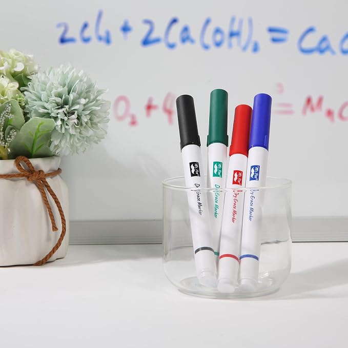 Mr. Pen- Dry Erase Markers, 4 Pack, Fine Tip | Dry Erase Whiteboard Markers - Image 9