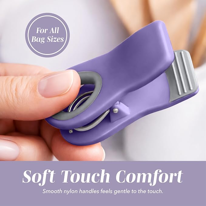 COOK WITH COLOR Bag Clips with Magnet- Food, Bag Clips - Image 6