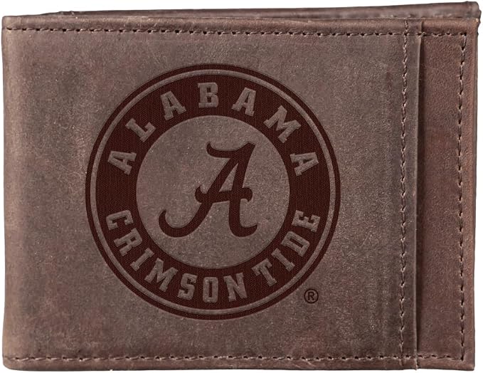 Team Sports America NCAA University of Alabama Front Pocket Slim Wallet by TeamSportsAmerica