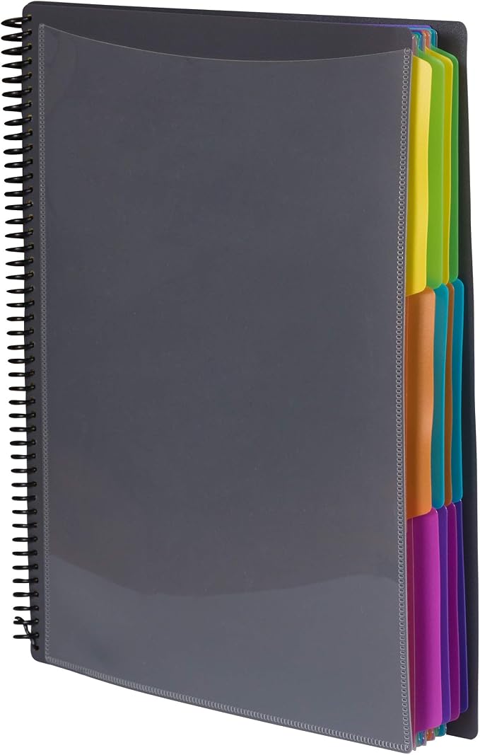 JAM PAPER Plastic Multi Pocket Folder - Image 2