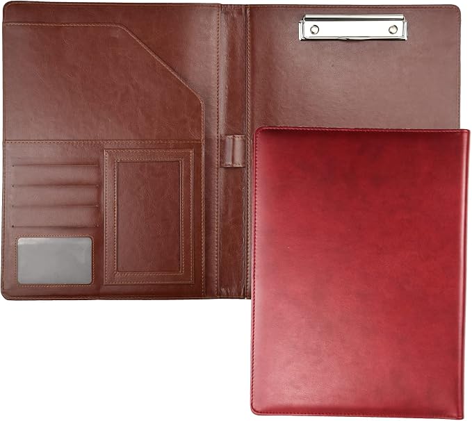 PU Leather Portfolio Folder by enyuwlcm