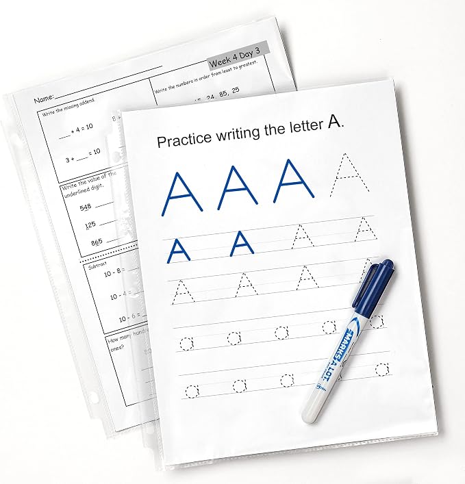 Avery Clear Economy Sheet Protectors, Top Load, 50 Document Protectors - Image 3