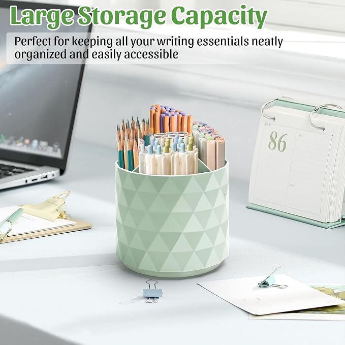minimaliving Desk Organizer, Sparkling Diamond-like Pen Holder - Image 7