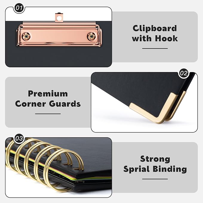 EYROZILL Clipboard with Storage, Clipboards - Image 5