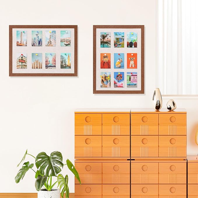 Felt Bulletin Board, 15.7''X 11.8'' corkboard Pin Board - Image 3