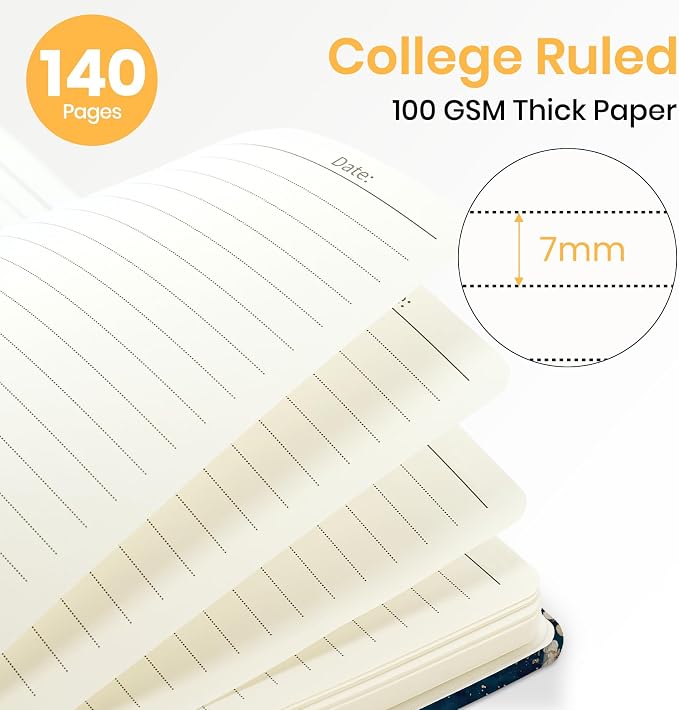 ZOTIA Lined Spiral Journal Notebook - Image 2