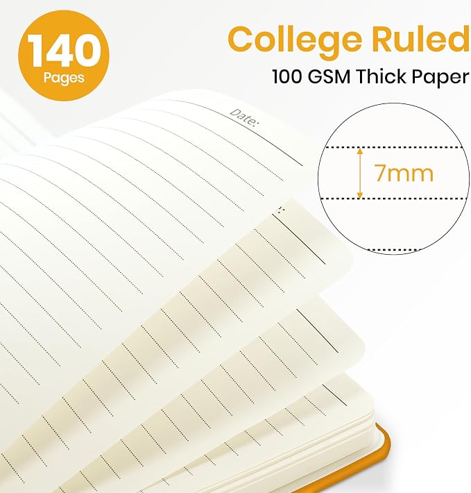 ZOTIA Lined Spiral Journal Notebook - Image 2