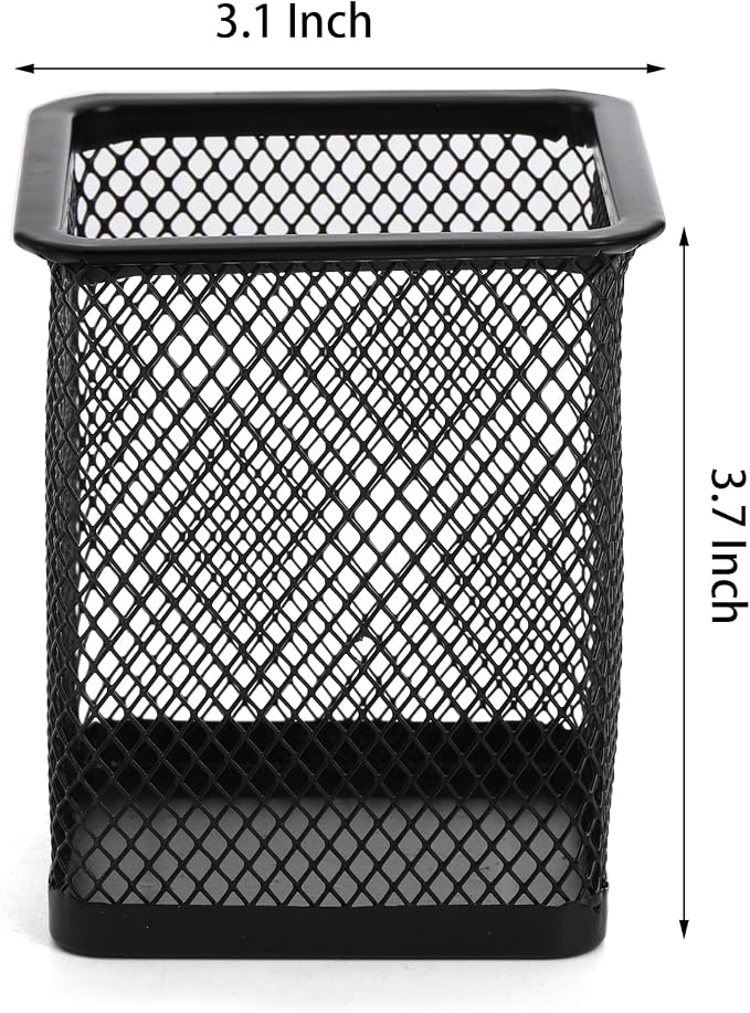 Nicunom 12 Pack Mesh Pen Holder - Image 2
