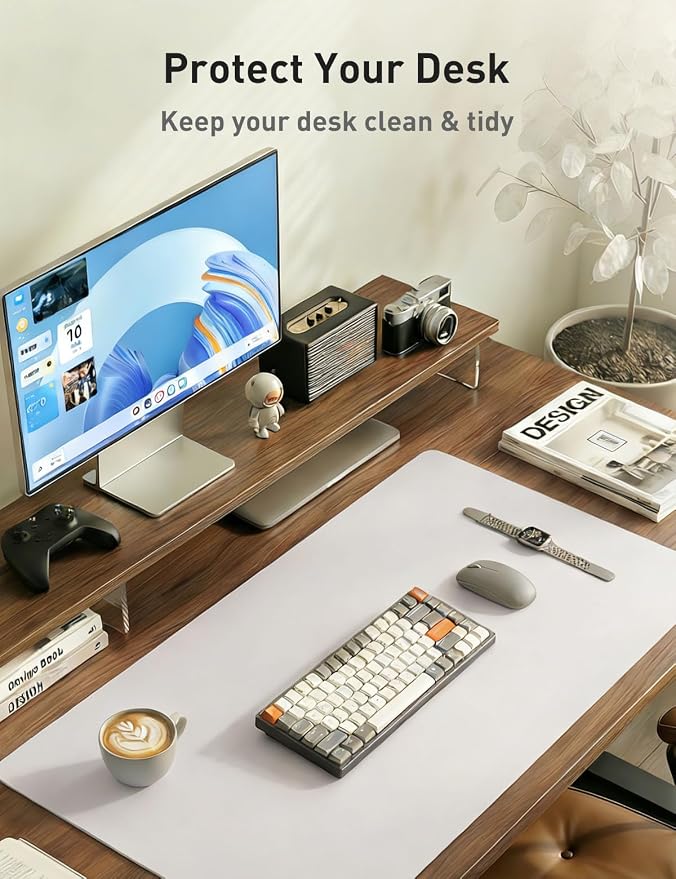 Aothia Faux Leather Desk Mat - Image 7