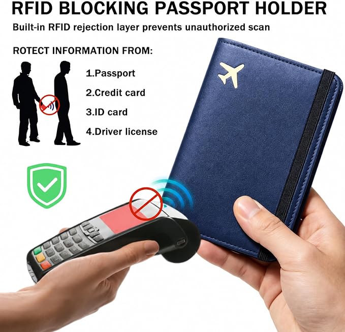 ZOPPEN RFID Blocking Passport Holder - Image 5