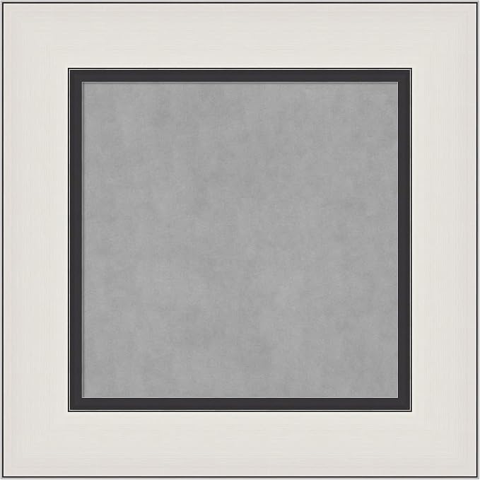 Amanti Art Silver Framed Magnetic Board 18x18 X-Small Vision Board by AmantiArt