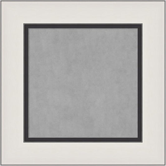 Amanti Art Silver Framed Magnetic Board 18x18 X-Small Vision Board by AmantiArt