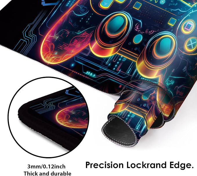 Galdas Gaming Mouse Pad XXL XL Large Long Extended Big Mousepad Non-Slip Rubber - Image 4