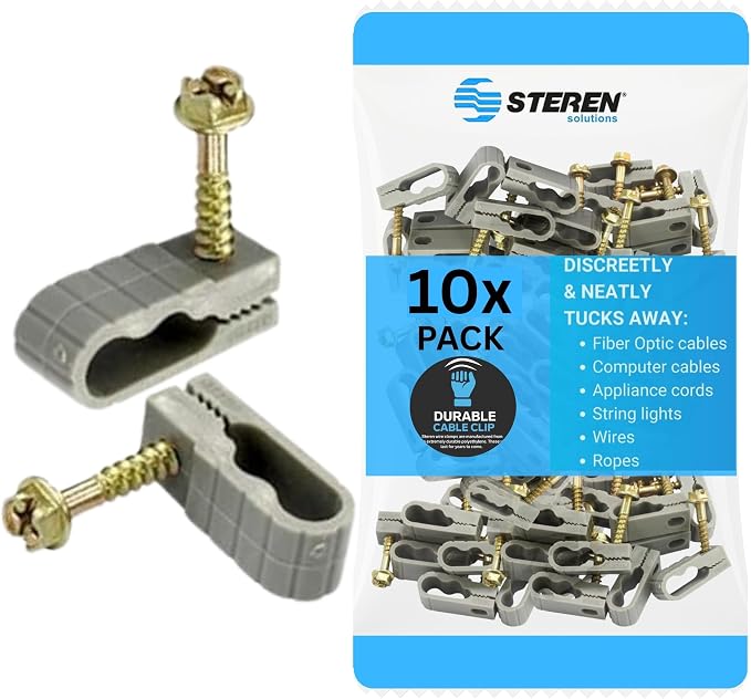STEREN Coaxial Cable Clips by STEREN