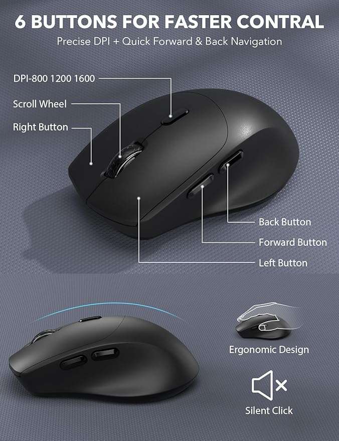 Wireless Keyboard and Mouse Combo - Image 6