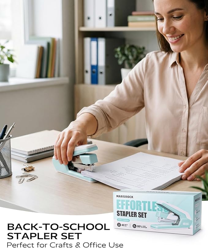 Marsrock Effortless Stapler for Desk - Image 3