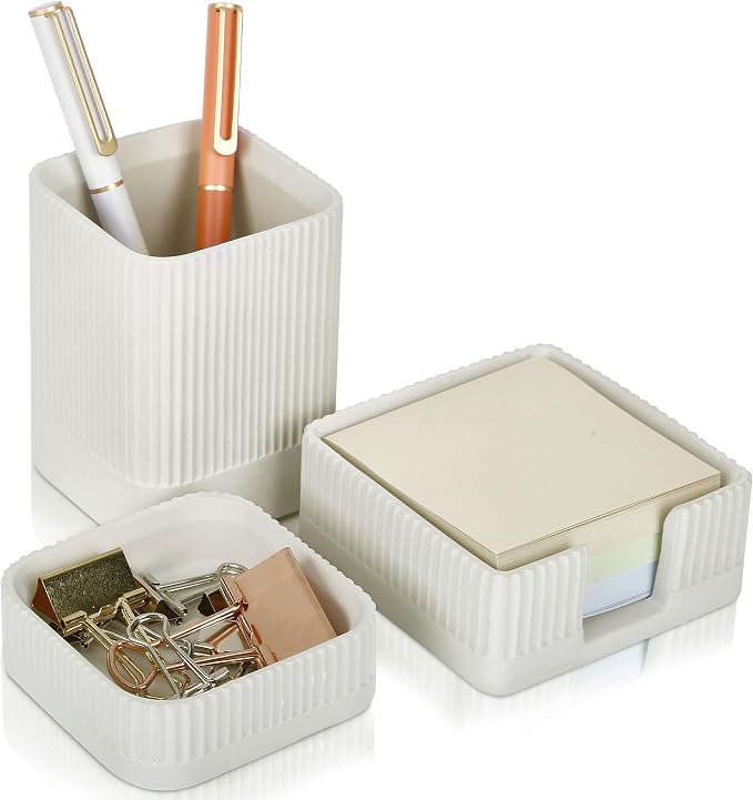 Aesthetic Desk Organizer Set of 3 - Image 8
