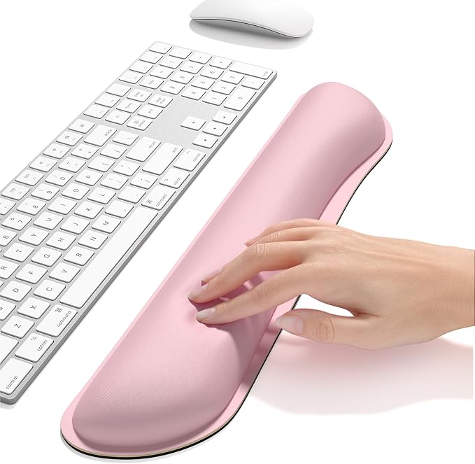 Dapesuom Enlarge Keyboard Wrist Rest, Cute Memory Foam Keyboard Wrist Cushion - Image 5